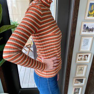 Madewell Striped Turtleneck